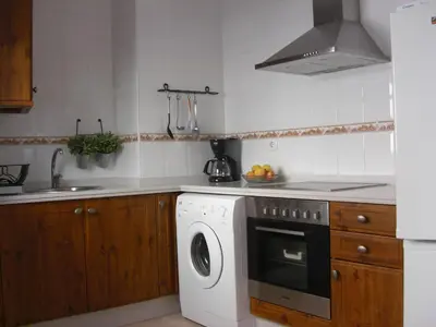 Una cocina o zona de cocina en Penthouse Puerta de la Judería