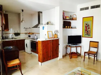 Una cocina o zona de cocina en Penthouse Puerta de la Judería