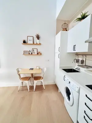 Una cocina o zona de cocina en La buhardilla