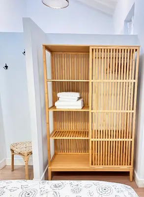 Cama o camas de una habitación en La buhardilla