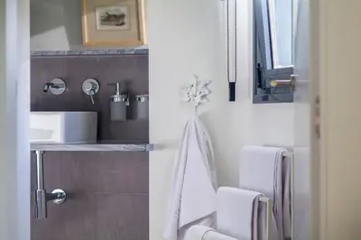 Un baño de Apartamentos RG Dúplex San Bernardo
