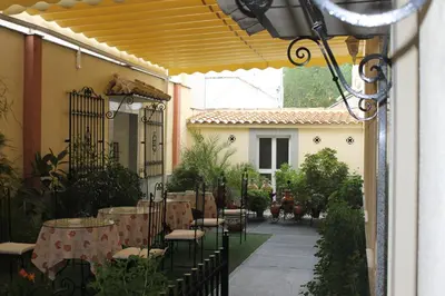 Jardín al aire libre en Maximiano Herculeo
