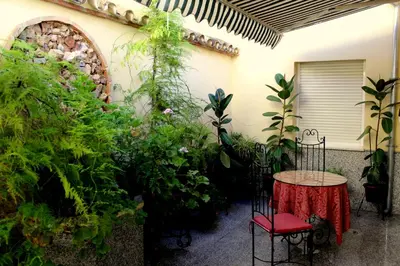 Jardín al aire libre en Maximiano Herculeo