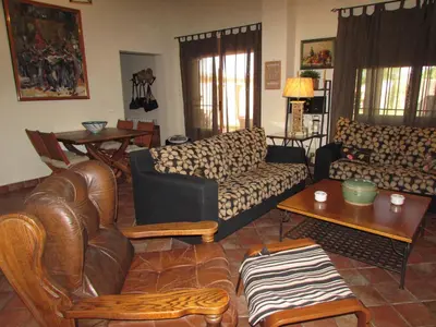 Zona de estar de Casa Rural Orégano