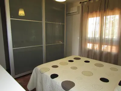 Cama o camas de una habitación en Casa Rural Orégano