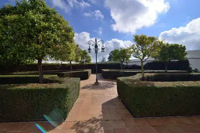 Jardín al aire libre en New Andalusian House 31 Free Private Parking