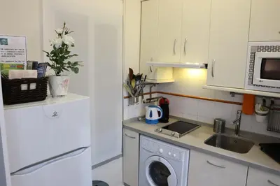 Una cocina o zona de cocina en Apartamento Centro Histórico Sevilla