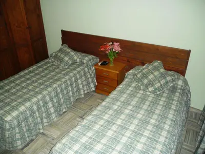 Cama o camas de una habitación en Escudo de Granada