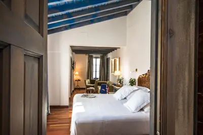 Cama o camas de una habitación en Las Casas de la Judería de Córdoba