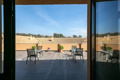 Un balcón o terraza de Apartamentos Turísticos La Castilleja