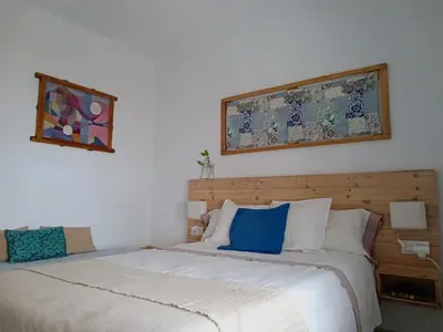 Cama o camas de una habitación en Apartamento San Agustín