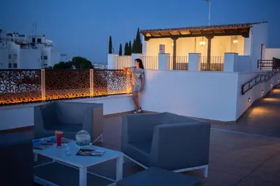Un balcón o terraza de Soho Boutique Capuchinos & Spa