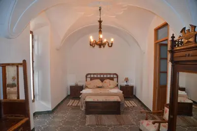 Cama o camas de una habitación en Casa de pueblo Montenegro