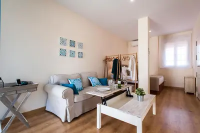 Zona de estar de Hommyhome Pozo Santo Penthouse