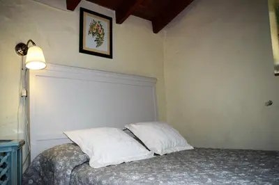 Cama o camas de una habitación en Cortijo Don Rodrigo