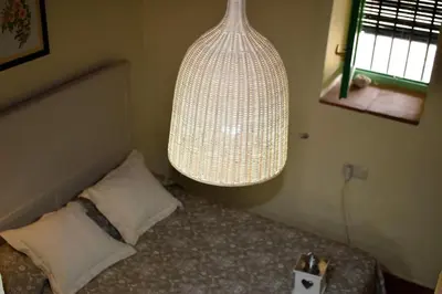 Cama o camas de una habitación en Cortijo Don Rodrigo