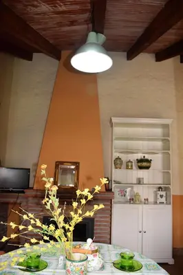 Una cocina o zona de cocina en Cortijo Don Rodrigo