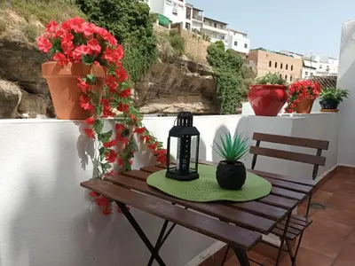 Un balcón o terraza de Casa Bajo la Roca