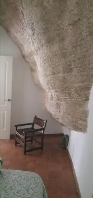 Zona de estar de Casa Bajo la Roca