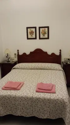 Cama o camas de una habitación en Apartamento San Benito 