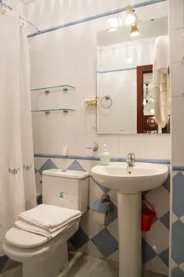 Un baño de Apartamento San Benito 
