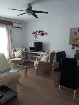 Una televisión o centro de entretenimiento en Apartamento Cuesta San Judas