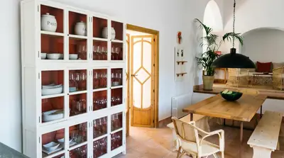 Una cocina o zona de cocina en La Escribana
