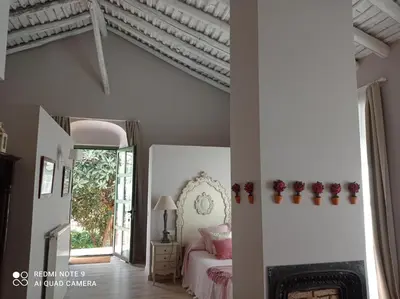 Cama o camas de una habitación en Finca La Favorita- Suites