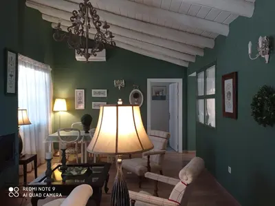 Zona de estar de Finca La Favorita- Suites