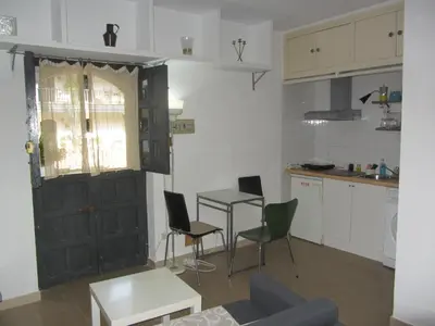 Una cocina o zona de cocina en Monumento S.XVI Corralas