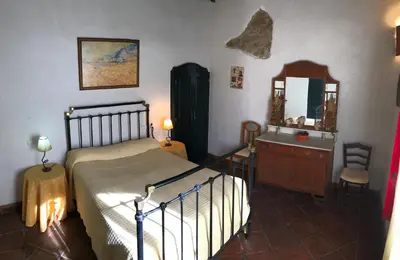 Cama o camas de una habitación en Cortijo Viña del Duco