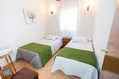 Cama o camas de una habitación en Alojamiento Rural La Era del Quinto