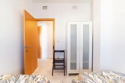 Cama o camas de una habitación en Apartamento La Salle