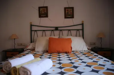 Cama o camas de una habitación en Apartamento Judería Lirio alto