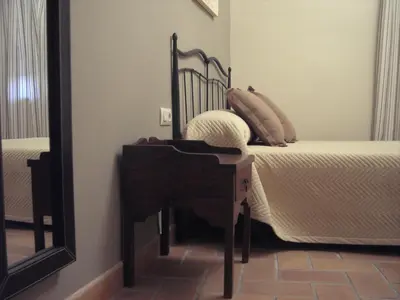 Cama o camas de una habitación en Casa Rural El Arcediano