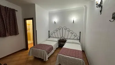 Cama o camas de una habitación en Posada Ana Ponce