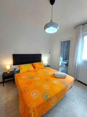 Cama o camas de una habitación en Enladrillada Apartment