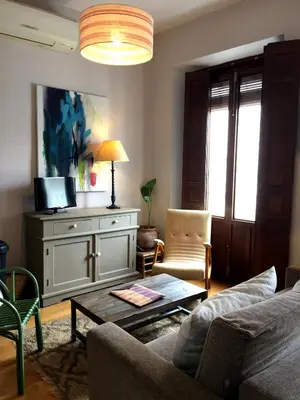 Zona de estar de 19th Century Sevillian Apartment