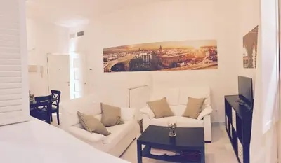 Zona de estar de Apartamento Barrio Santa Cruz