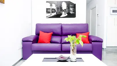 Zona de estar de Apartamento La Calahorra