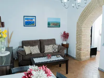 Zona de estar de Fabulosa, Casa Mudéjar. Centro Histórico.