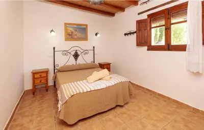 Cama o camas de una habitación en Charming House in Montefrío with Private Pool