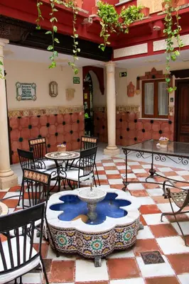 Zona de estar de Apartamentos Medina Qurtuba