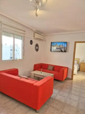 Una televisión o centro de entretenimiento en Enjoy Sevilla