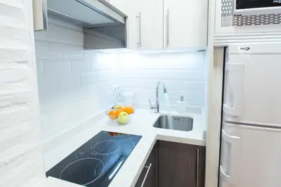 Una cocina o zona de cocina en SunShine Plaza Abades
