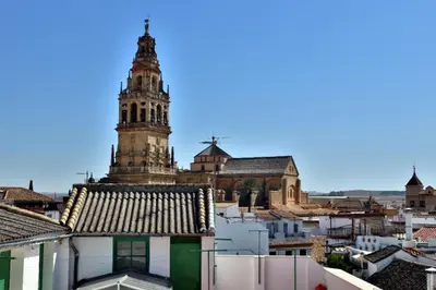 Vista general de Córdoba o vista desde el apartamento