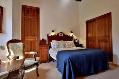 Cama o camas de una habitación en Posada La Judería I