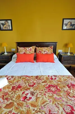 Cama o camas de una habitación en De Patios