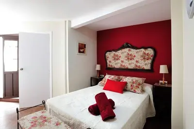 Cama o camas de una habitación en De Patios