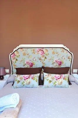 Cama o camas de una habitación en De Patios